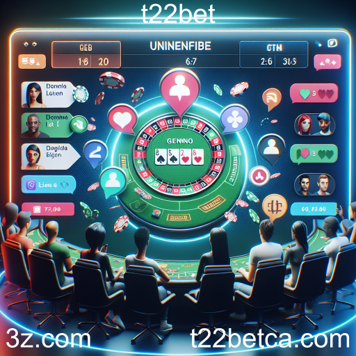 A Revolução dos Jogos de Chat Ao Vivo no T22bet